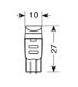 Żarówka W5W LED biały zimny T10 (24-28V) 3 SMDx1 chip, nr kat. 299826922 - zdjęcie 3