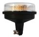 Światło ostrzegawcze LED (kogut) na trzpień, 12/24V miękki trzon, biały klosz, R65,ADR - zdjęcie 2