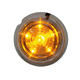 Przyciemniane pomarańczowe światło (biały klosz) VIKING LED Gylle 24V - Viking - zdjęcie 2