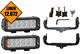 Lampy LED drogowe 201 mm 60W 24V w osłonę psłoneczną Scania Streamline - zdjęcie 4