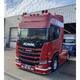 Osłona przeciwsłoneczna SCANIA S/R NG aluminium 39 cm wysokości na 5 lamp nowego typu na dole Fox Parts - Extra Low - zdjęcie 2