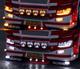 Dodatkowe białe zimne/pomarańczowe światło pozycyjne LED do reflektora SCANIA R/S 2016- - zdjęcie 2