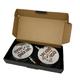 Mysie Uszy LED biało-czerwone King of the road 12-24V lollipop (para) - zdjęcie 2