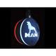 Mysie Uszy LED biało-czerwone MAN 12-24V lollipop (para) - zdjęcie 4