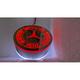 Mysie Uszy LED biało-czerwone MERCEDES 12-24V lollipop (para) - zdjęcie 3