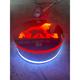 Mysie Uszy LED biało-czerwone MAN 12-24V lollipop (para) - zdjęcie 5
