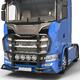 Osłona czołowa Outland SCANIA R, S Serie 16 , do średniego i niskiego zderzaka, czarna - zdjęcie 2