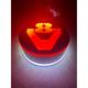 Mysie Uszy LED biało-czerwone V8 12-24V lollipop (para) - zdjęcie 4