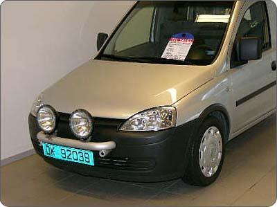 Rama przednia Q-light do Opel Combo 02-; dla 2 lamp, nr kat. 10Q900015 - zdjęcie 1