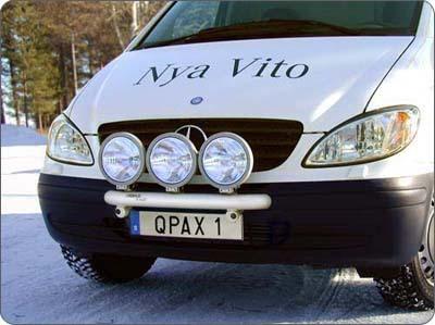 Rama przednia Q-light do Mercedes Vito/Viano 04-; dla 3 lamp, nr kat. 10Q900006 - zdjęcie 1