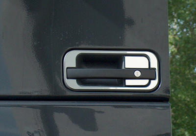 Listwy ozdobne na klamkę drzwi (stal nierdzewna) do DAF XF 95/105, nr kat. 17TD157DAF.36 - zdjęcie 1