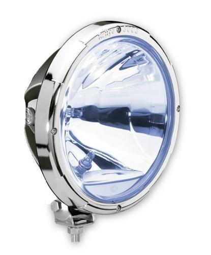 Reflektor Hella Rallye 3003 (niebieskie szkło, z pozycją W5W, chromowana ramka, ref. 37,5), nr kat. 1F8 009 797-111 - zdjęcie 1