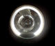 Reflektor dalekosiężny SIM (białe ryflowane szkło, postój LED ring), nr kat. 1332.28.10 - zdjęcie 4