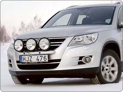 Rama przednia Q-light do VW Tiguan Sport & Style 08-; dla 3 lamp, nr kat. 10Q900121 - zdjęcie 1
