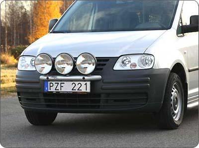 Rama przednia Q-light do VW Caddy 04-; dla 3 lamp, nr kat. 10Q900125 - zdjęcie 1