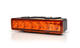 Lampa ostrzegawcza LED (12/24V, żółta, klosz pomarańczowy, W117), nr kat. 13.898.1 - zdjęcie 2