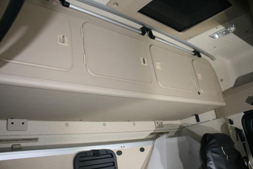 Szafka czterodrzwiowa na tył kabiny MB Actros MP4  MP5 Big Space 2500 (beige brown), nr kat. 265601ES59 - zdjęcie 1