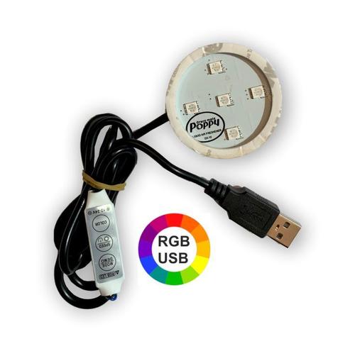 Podświetlenie kolorowe POPPY pod USB, nr kat.2606341322 - zdjęcie 1