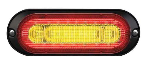 Lampa ostrzegawcza (stroboskop - pomarańczowe światło LED) +  światło stop/pozycja czerwona, nr kat. 131001-1740 - zdjęcie 1