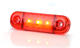 Światło pozycyjne czerwone 12/24V obrysowa tylna (3 x LED) W97.1, nr kat. 13.709.2 - zdjęcie 2