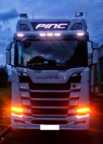 Neon Skyled PRO do Scania Type S & R Highline (28x120cm), nr kat. 24120R-HH2MFR - zdjęcie 1