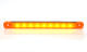 Światło pozycyjne pomarańczowe (238 mm) 12/24V obrysowa boczna (9 x LED) W97.4, nr kat. 13.717.2 - zdjęcie 4