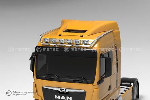 Rama dachowa HYDRA MAN TGX (2020-) GM  z wiązką elektryczną, zaciskami na 6 odbiorników oraz światłami obrysowymi LED, nr kat. 1185473022 - zdjęcie 1