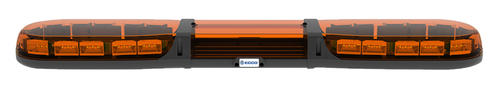 Belka ostrzegawcza 1000mm 24 LED 12/24V R65 pomarańczowe światło (pomarańczowe klosze + pomarańczowa sekcja centralna), nr kat. 1313-00003-E22 - zdjęcie 1