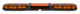Belka ostrzegawcza 1000mm 24 LED 12/24V R65 pomarańczowe światło (pomarańczowe klosze + pomarańczowa sekcja centralna), nr kat. 1313-00003-E22 - zdjęcie 2