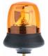 Światło ostrzegawcze (kogut) śruba centralna, żarówkowe 12V pomarańczowy klosz, nr kat. B21.00.12V - zdjęcie 2