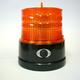 Światło ostrzegawcze LED (kogut) na magnes, zasilane na baterie, pomarańczowy klosz, nr kat. B364.00.BAT - zdjęcie 3