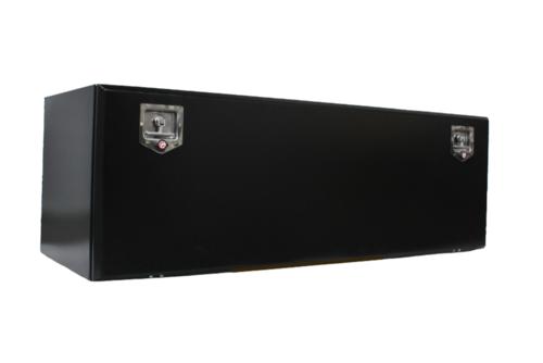 Skrzynia narzędziowa (1500x550x500) jednodrzwiowa - 1,5mm,  ocynk malowany na czarno, homologacja R73, nr kat. 2557086622 - zdjęcie 1