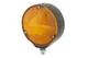 Lampa obrysowa okrągła Ucho (Mysie Uszy) - żarówkowa - pomarańczowy klosz, nr kat. 2BA 003 022-021 - zdjęcie 2