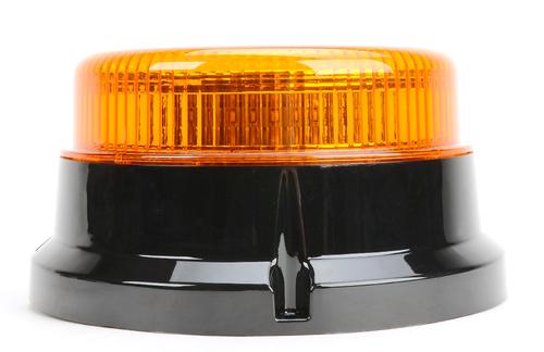 Kogut niski LED SKYLED (3 śrubki, pomarańczowy klosz, R65,12-24V), nr kat. 13SL10013A - zdjęcie 1