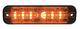 Lampa ostrzegawcza LED 12/24V pomarańczowa Mega Thin 120 mm R65- 26 wariantów świecenia, nr kat. 13SL123701 - zdjęcie 3
