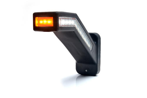 Boczna lampa zespolona LED - Dynamiczny kierunkowskaz/Stop/Pozycja 12/24V (Prawa) W168.8DD, nr kat. 13.1347P.22 - zdjęcie 1