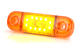 Światło pozycyjne pomarańczowe 12/24V obrysowa boczna (12 x LED) W97.3, nr kat. 13.714.2 - zdjęcie 2