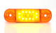 Światło pozycyjne pomarańczowe 12/24V obrysowa boczna (12 x LED) W97.3, nr kat. 13.714.2 - zdjęcie 3
