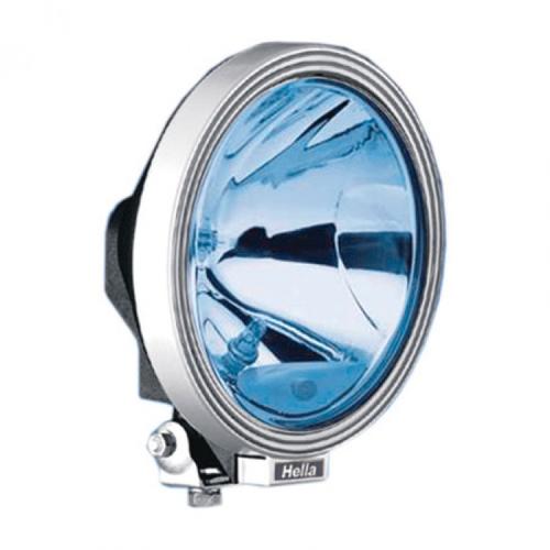 Reflektor Hella Rallye 3000FF Blue (niebieskie szkło, z pozycją W5W, szara ramka, ref. 37,5), nr kat. 1F8 006 800-321 - zdjęcie 1