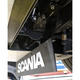 Chlapacz Scania 620x380 biały napis czarna guma, nr kat. 14SLSS - zdjęcie 4
