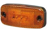 Światło obrysowe boczne LED ValueFit 12/24V, pomarańczowe, nr kat. 2PS 357 008-011