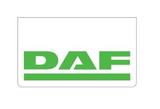 Chlapacz (600x350mm) - zielony napis "DAF", nr kat. 46500514