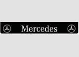Osłona przeciwbłotna/fartuch (2380x350mm)  - biały napis "MERCEDES", nr kat. 46500938