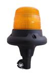 Światło ostrzegawcze LED (kogut) na trzpień, 10-49V, miękki trzon, pomarańczowy klosz, nr kat. B65.00.LMV