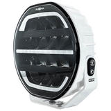Reflektor dalekosięzny FLEXTRA OZZ FULL LED 10-32V, 15000 lm, biała/pomarańczowa pozycja, biała obudowa, nr kat. 13581617W22