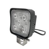 Lampa robocza LED kwadratowa (światło rozproszone) 5x3W, 9-32V, 15W, IP67,1050Lm, nr kat. 13U50001