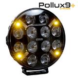 Reflektor dalekosiążny FULL LED  Pollux9+ GEN2 ze światłem stroboskopowym + pomarańczowa/biała pozycja (driving beam), nr kat. 1333491234