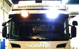 Specjalistyczne lampy LED w osłonę przeciwsłoneczną Scania Streamline (24V, 201mm, 60W), nr kat. 13XIL-PX1225SCKIT