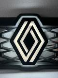Podświetlany znak Renault Master 14,5 x 11,4 cm 12V kolor światła - biały zimny, nr kat. 77Z1RENMAS