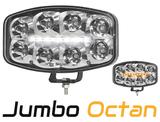 Reflektor SKYLED Jumbo Octan FULL LED z białym/pomarańczowym światłem pozycyjnym (80W, ECE R10, R112, ref.25) , nr kat. JE320.40